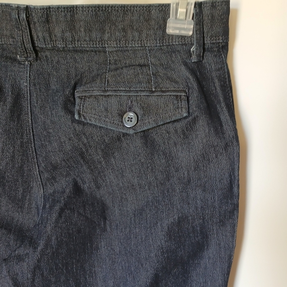 Lee Sinfully Soft Womens Jeans Size M-12 Color Blue Dark Wash - Picture 9 of 13
